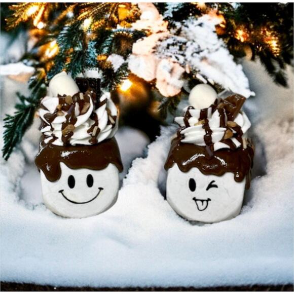 🆕 Faux Marshmallow Buddy/ S’mores,Tiered Tray Decor, Fake Bake - Picture 4 of 10